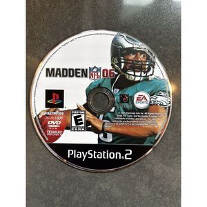 Madden NFL 06‎ - Sony PlayStation 2 Game No Case Or Manual